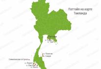 Карты паттайи на русском с достопримечательностями и отелями Паттайя карте тайланда русском языке