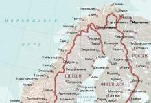 Карта норвегии на русском языке Контурная карта норвегии
