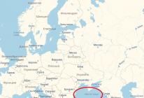 Карта курортов Краснодарского края с описанием